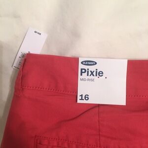 2 PAIR OLD NAVY PANTS, NWT SIZE 16